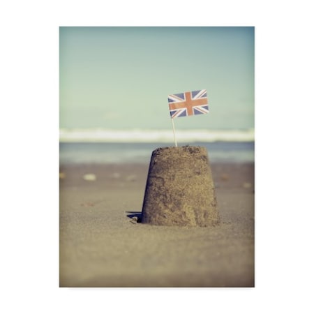 Tom Quartermaine 'British Sandcastle' Canvas Art,24x32